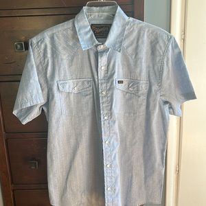 Howler Brothers snap button short sleeve western shirt